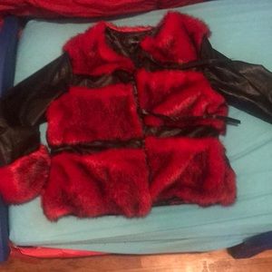 Brand new  Women’s red &black jacket